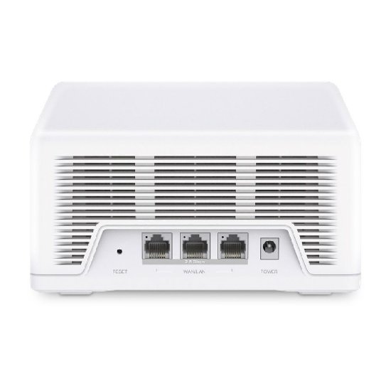 Wireless Range Extender MERCUSYS Halo H47BE, Tri-Band WiFi 7 Mesh, bijeli, 2 komada