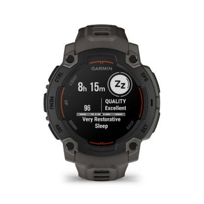 Pametni sat GARMIN Instinct E 45mm, GPS, HR, pametne obavijesti, crni