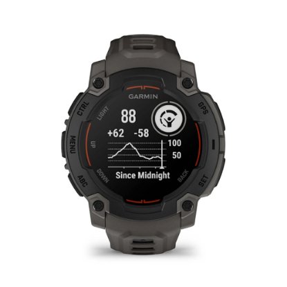 Pametni sat GARMIN Instinct E 45mm, GPS, HR, pametne obavijesti, crni