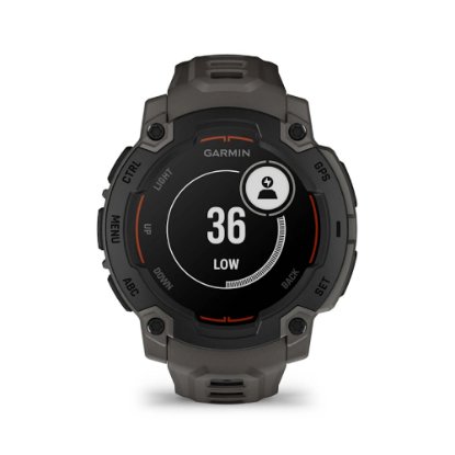 Pametni sat GARMIN Instinct E 45mm, GPS, HR, pametne obavijesti, crni