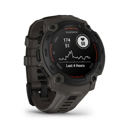 Pametni sat GARMIN Instinct E 45mm, GPS, HR, pametne obavijesti, crni