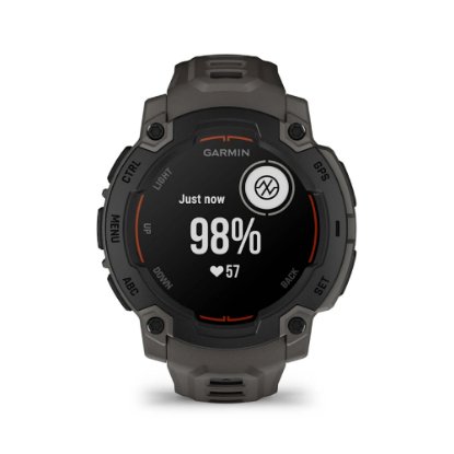 Pametni sat GARMIN Instinct E 45mm, GPS, HR, pametne obavijesti, crni