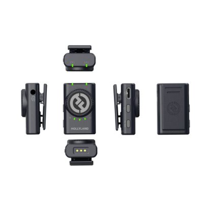 Mikrofon HOLLYLAND Lark M2 Combo, crni