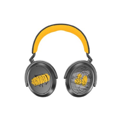 Slušalice SENNHEISER Momentum 4, 80th Anniversary Edition, bežične, crno-žute