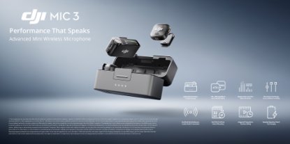 Prikažite detalje za DJI predstavio Mic 3 – napredni bežični mikrofon idealan za kreatore svih vrsta sadržaja