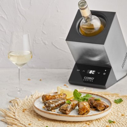 Stolni hladnjak za vino CASO DESIGN WineCase One, inox
