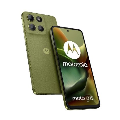 Mobitel MOTOROLA G15, 6,72", 8GB, 512GB, Android 15, zeleni