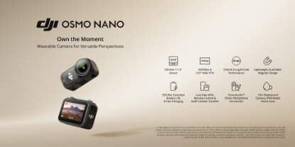 Prikažite detalje za DJI Osmo Nano – mala kamera, veliki potencijal