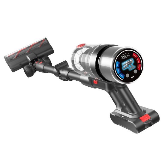 Usisavač ELIT ZoomOne, štapni, bežičan, 450 W, 29,6 V, 0,65 l, sivi