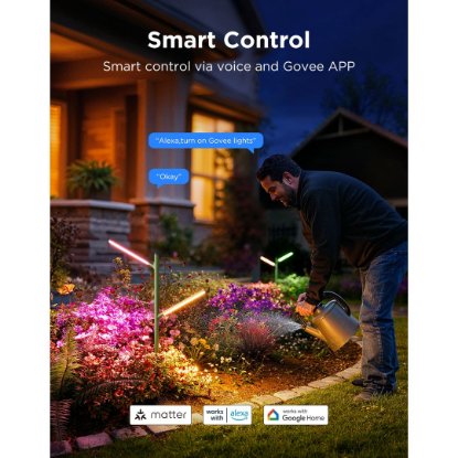 Vrtna svjetla GOVEE RGBICWW Garden Lights