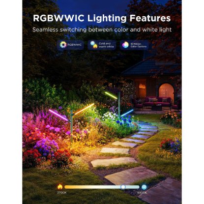 Vrtna svjetla GOVEE RGBICWW Garden Lights