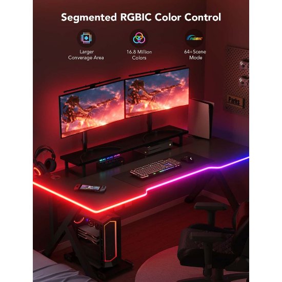 LED traka GOVEE RGBIC Led Neon Rope Light, za stol, 3M