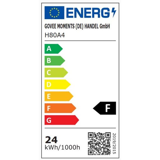 Stropna svjetiljka GOVEE RGBWW + RGBIC Square Smart Ceiling Light, 12"