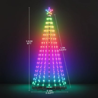 Dekorativne LED lampice GOVEE Cone Tree Lights