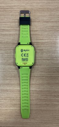 RABLJENI - Dječji pametni sat MYKI 4, 4G video pozivi, praćenje lokacije, vodootporan, crno-zeleni