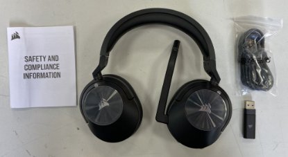 OPEN BOX - Slušalice CORSAIR HS55 Wireless, bežične, mikrofon, crne