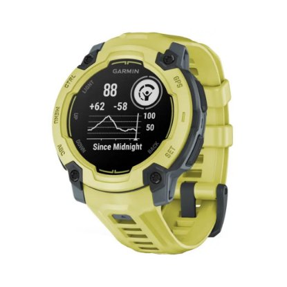 IZLOŽBENI - Pametni sat GARMIN Instinct E 45mm, GPS, HR, pametne obavijesti, žuto-zeleni