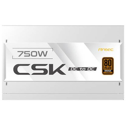 Napajanje 750W, ANTEC CSK DC 750, 120mm vent., 80+ Bronze, bijelo