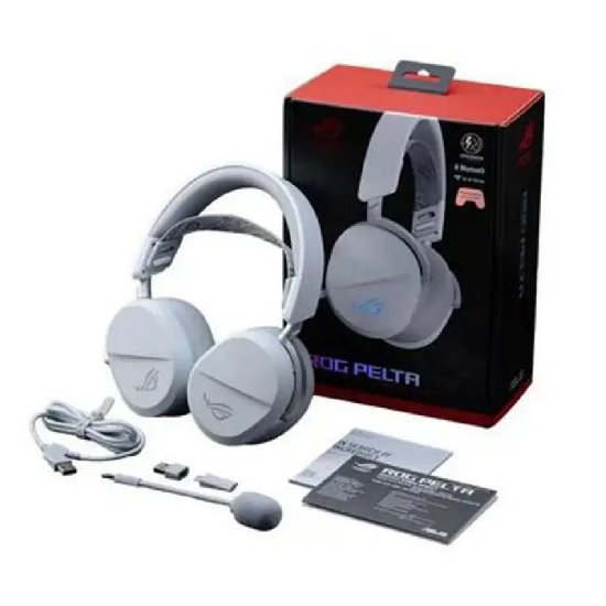 Slušalice ASUS ROG Pelta, bežične, BT, bijele