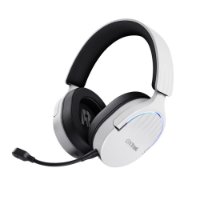 Slušalice TRUST GXT 491W Fayzo Wireless, 7.1, RGB, BT, bežične, bijele