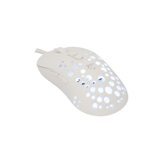 Miš WHITE SHARK Tristan 2, optički, 12800dpi, bijeli