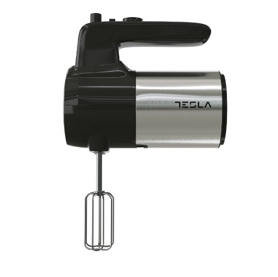 Mikser TESLA MX301BX, ručni, 300 W, 5 brzina, crni-inox