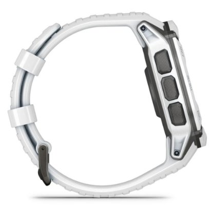 Pametni sat GARMIN Instinct 2X Solar, HR, GPS, multisport, bijeli/bijeli