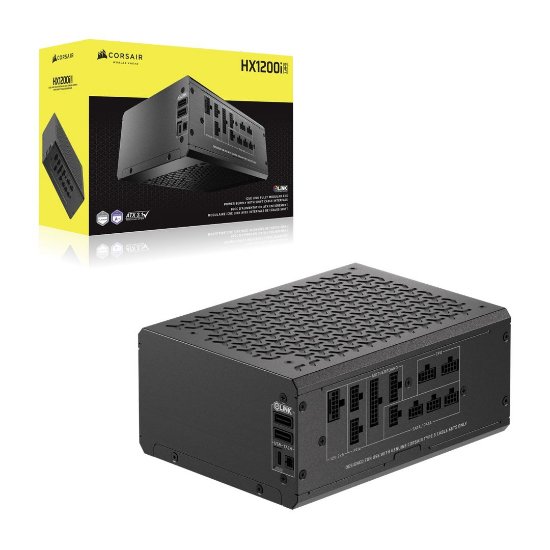 Napajanje 1200W, CORSAIR HX1200i Shift, CP-9020267-EU, ATX v3.1, 140mm vent., 80+ Platinum, modularno