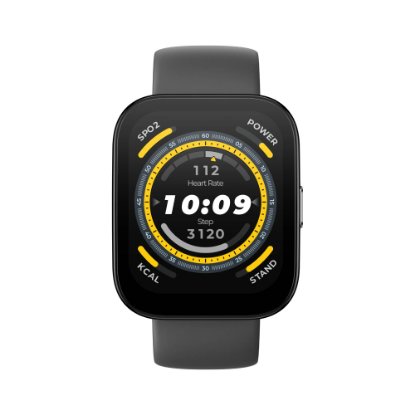Pametni sat AMAZFIT Bip 5, pametne obavijesti, crni