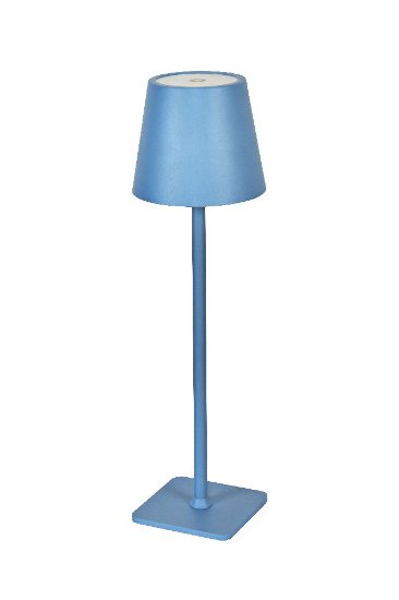 LED lampa Modern Nordic LED Touch, baterija, plava