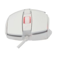 Miš BARACUDA Raptor, optički, 6400dpi, bijeli