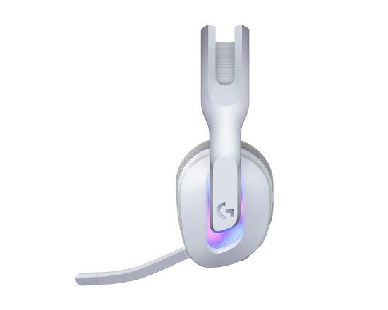 Slušalice LOGITECH Gaming G522 Lightspeed, RGB, bežične, bijele