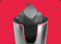 Sokovnik TESLA CJ301BX, 300 W, 0,65 l, inox-crni