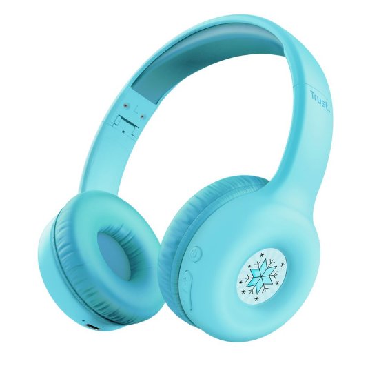 Slušalice TRUST Nouna Wireless, dječje, BT, bežične, plave
