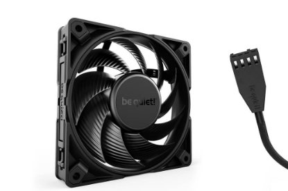 Ventilator BE QUIET Silent Wings Pro 4, 120mm, 3000 okr/min, PWM, crni