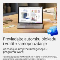 Office MICROSOFT 365 Family, godišnja pretplata