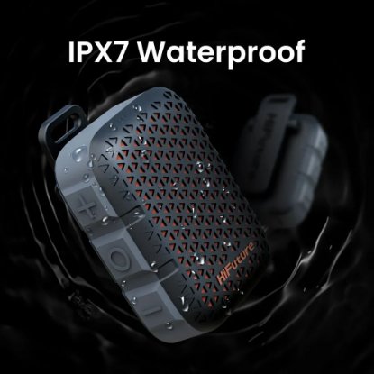 Zvučnik HIFUTURE Pocket S, bluetooth, vodootporan, 5W, bijelo-sivi