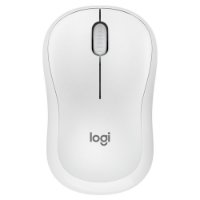 Miš LOGITECH M240 Silent, optički, bežični, Bluetooth, bijeli