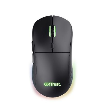 Miš TRUST GXT 927 Redex+, RGB, optički, bežični, 25600dpi, crni