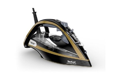 Glačalo TEFAL FV9865E0 Ultimate Pure, 3000 W, 350 ml, crno-zlatno