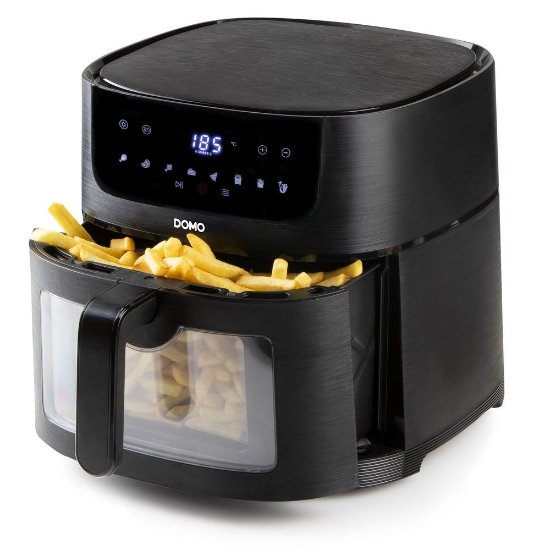 Friteza na vrući zrak DOMO DO543FR, 1800 W, 8 l, crna
