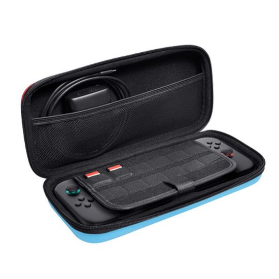 Torbica TRUST GXT 1251RB, za Nintendo Switch 2, crveno-plava