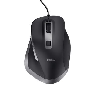 Miš TRUST Fyda Eco, optički, 5000dpi, crni