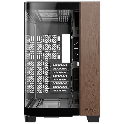 Kućište ANTEC C8 Curved Wood, Full Tower, E-ATX, crno, bez napajanja
