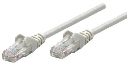 Kabel OCTIO, patch CAT6, U/UTP, sivi, 2m
