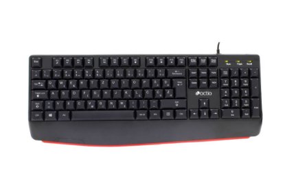 RABLJENI - Tipkovnica OCTIO K201U, crna, USB