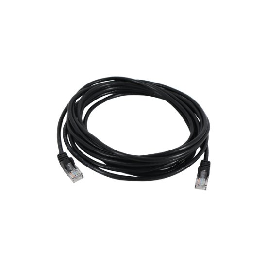Kabel OCTIO, patch CAT5e, U/UTP, crni, 5m