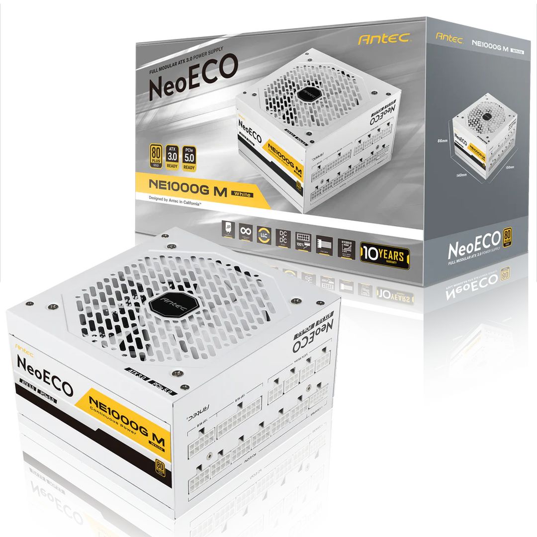 ANTEC NeoECO 1000G M White EC ATX3.0