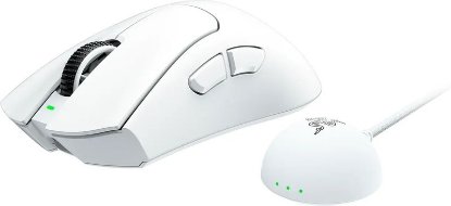 Miš RAZER DeathAdder V4 Pro, optički, 45000dpi, bežični, USB, bijeli