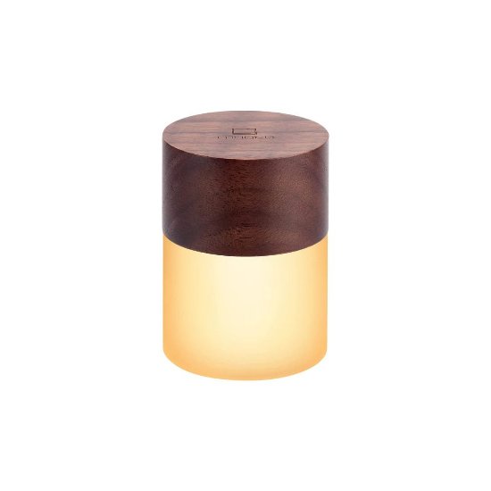 Stolna svjetiljka GINGKO Lemelia Light Mini, bežična, tamno smeđa